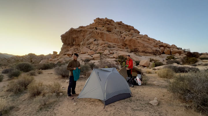 Backpacking Joshua Tree in Fall